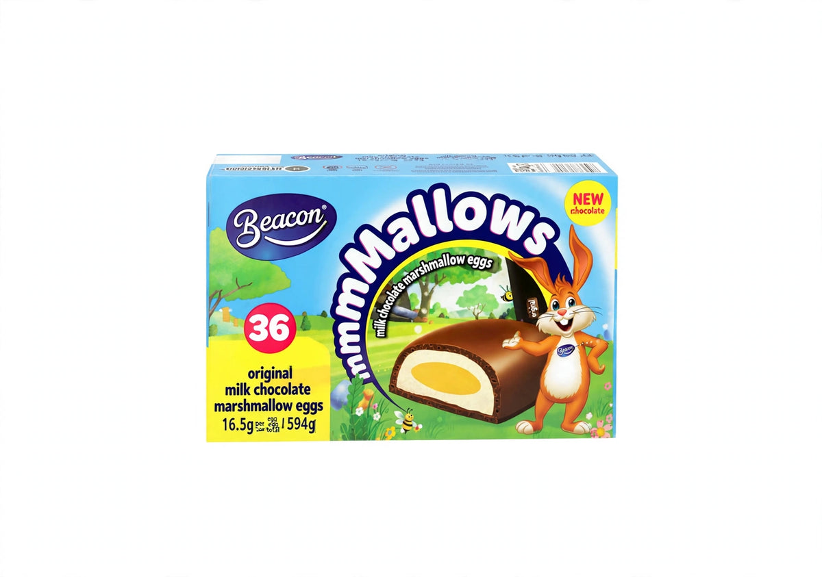 Beacon mmMallows 36 Eggs - Milk Chocolate Marshmallow Eggs $8 Box