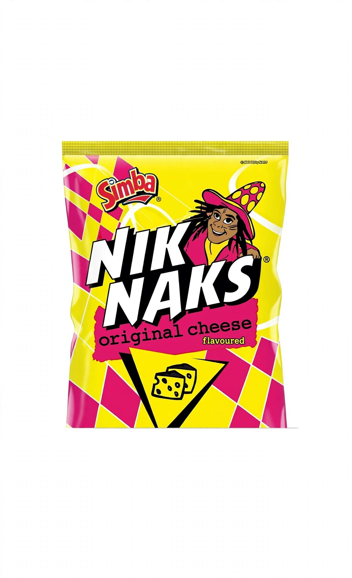 Simba Nik Naks Original Cheese 20g x 50 - $5 Pack / $1 for 5